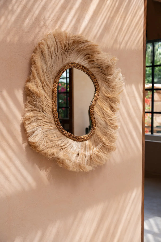 La Principessa Round Mirror - Boho Chic Decor - Durable & Design