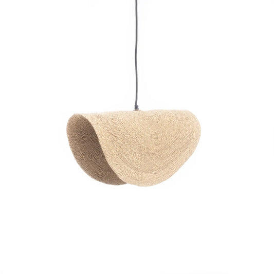 Lovalova Pendant Lamp – Woven Grass Light, Organic Shape, 4 Sizes