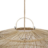 Macaron Pendant Lamp – Handcrafted Rattan Light