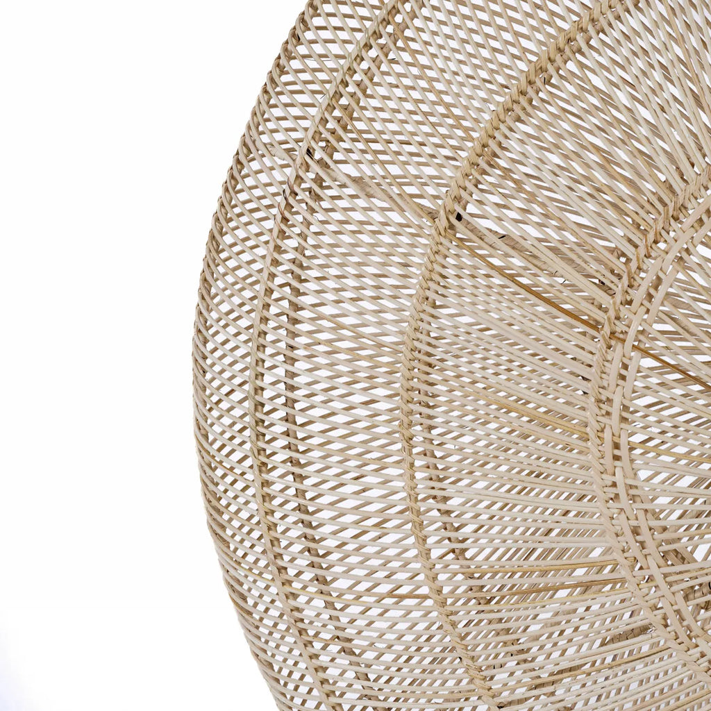 Macaron Pendant Lamp – Handcrafted Rattan Light