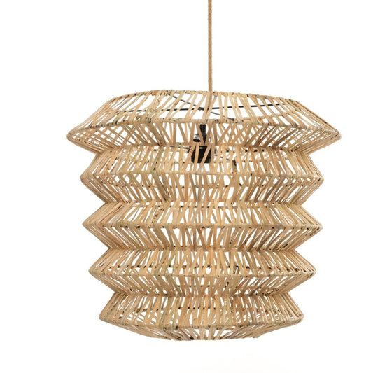 Mademoiselle Hanging Lamp – Oriental-Inspired Rattan Pendant