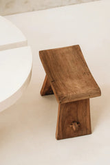 Versatile Suar Wood Stool – Perfect for Any Room