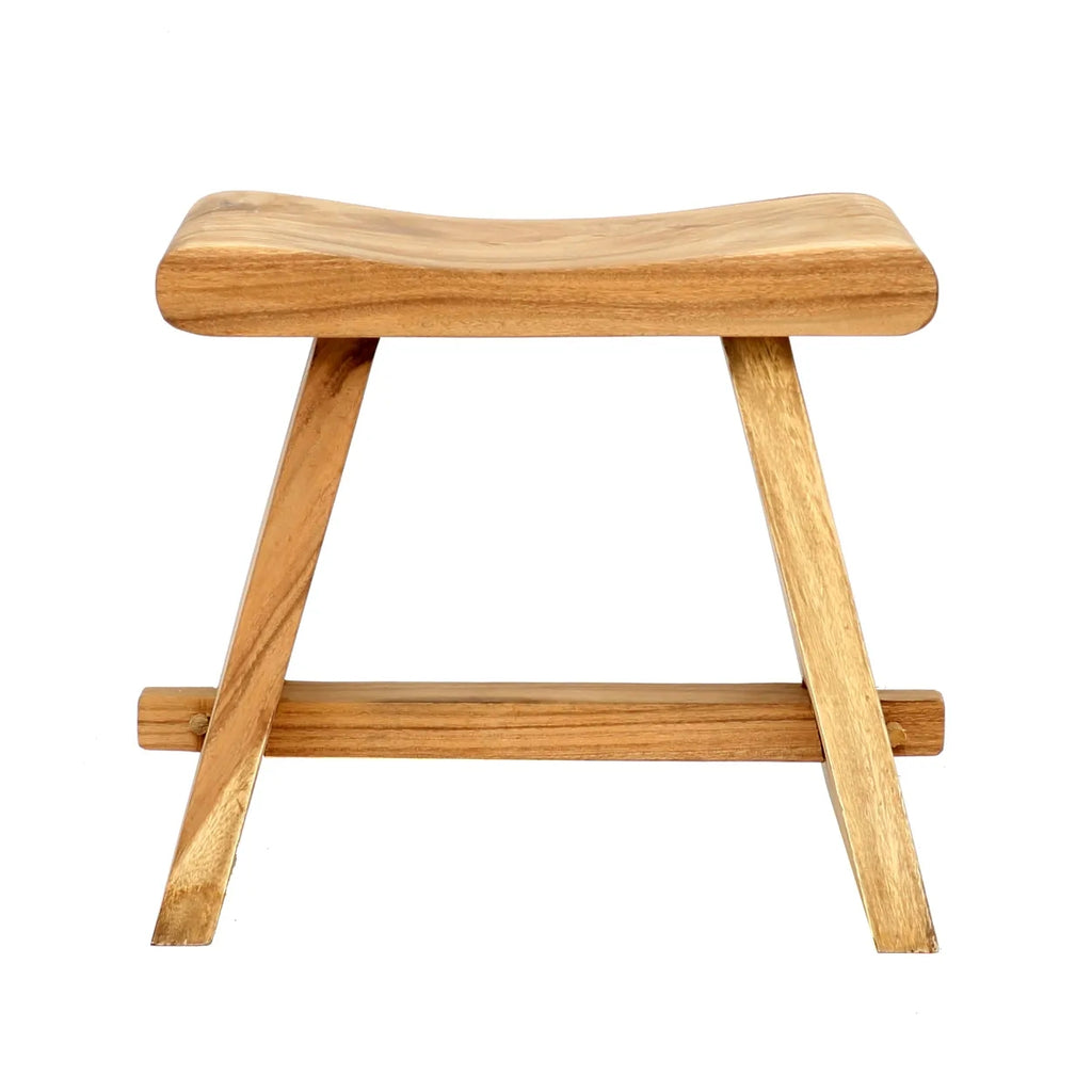 Versatile Suar Wood Stool – Perfect for Any Room