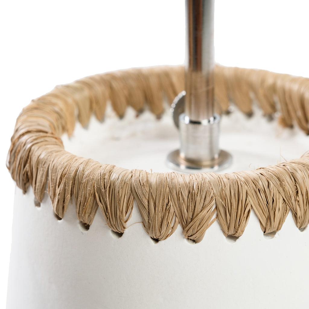 "Kiska" Table Lamp - White Natural - maisonbymartina