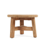 Fusuma Coffee Tables with a natural teak wood finish, blending rustic elegance with modern design