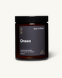 Onsen Soy Wax Candle by Earl of East in a 170ml glass jar with a fresh blend of peppermint, eucalyptus, and mandarin.