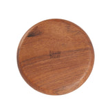 Premium Teak Wood Coaster with a natural finish, adding a touch of modern elegance to any interior
