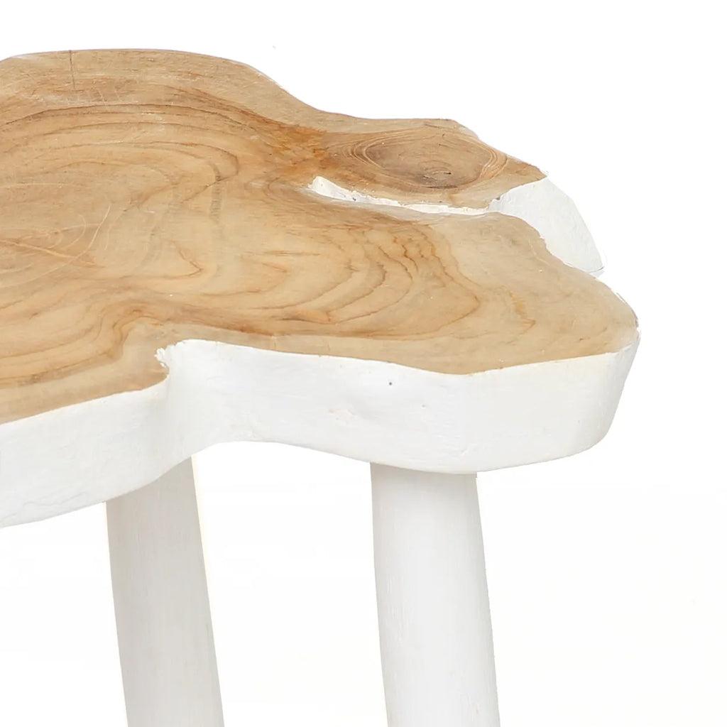 The "Organic" Side Table - Natural White - maisonbymartina