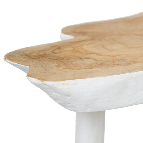 The "Organic" Side Table - Natural White - maisonbymartina