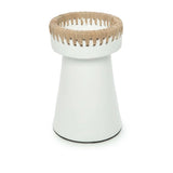 Pretty Candle Holder – White Terracotta - Durable and Modern