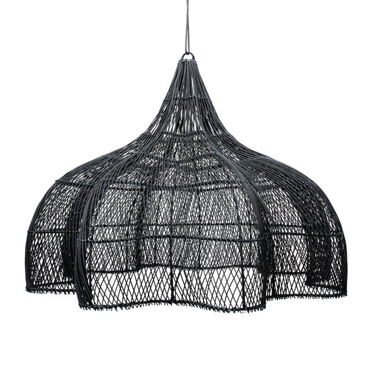 The "Whipped" Pendant Lamp - Black - XL - maisonbymartina