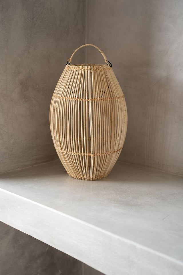 The "Zuri" Pendant Lamp - Natural - Small - maisonbymartina