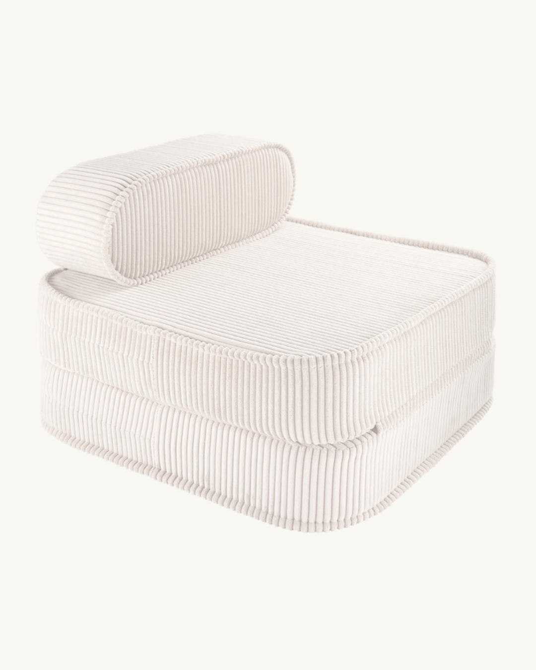 Fauteuil Wigiwama en velours côtelé – Élégant et polyvalent pour enfants